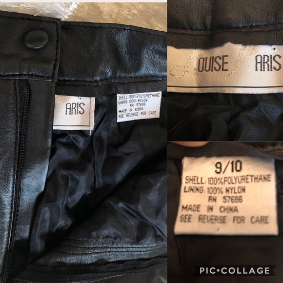 🛍Louise Paris Super High Rise Vegan Leather Short - Picture 7 of 8